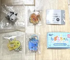 しずくちゃん アクリル めじるしチャーム たれぱんだ チャーム 4セット