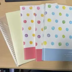 A4バインダー セット(バインダー式3冊、ポケット式4冊)