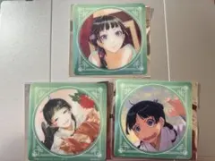 薬屋のひとりごと 原作展 コラボカフェ コースター 猫猫３枚セット