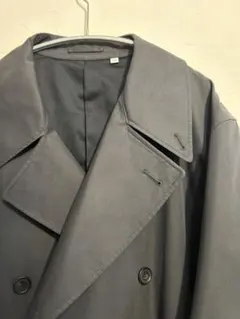 【値下可】 UNIQLO Uダブルブレストトレンチコート