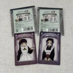 鬼滅の刃 AGF qpot クリアカード 胡蝶しのぶ 栗花落カナヲ