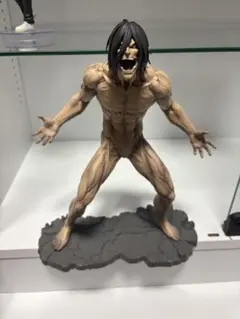 進撃の巨人　一番くじ　ラストワン賞　エレン　巨大樹の森