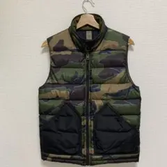 COACH 迷彩 ダウンベスト XSサイズ メンズ　コーチ