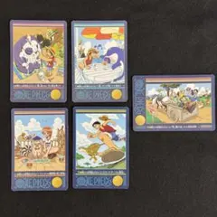 ワンピースビジュアルアドベンチャー カード 麦わら航海記　8枚セット 最終値下げ ワンピースビジュアルアドベンチャー カード 麦わら航海記 8枚セット