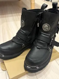 NEW ROCK Cross buckles bootsマイケルジャクソン初期 - メルカリ