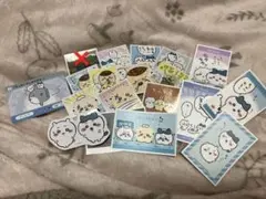 ちいかわ うさぎ ハチワレ くりまんじゅう カード シール ステッカー
