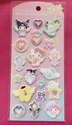 【国内正規品】ジュエル マシュマロ ステッカーズ サンリオキャラクターズ