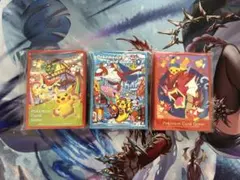 ポケモンセンター　スペシャルBOX スリーブ3種セット