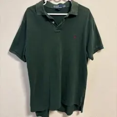 Polo by Ralph Lauren ダークグリーン ポロシャツ L