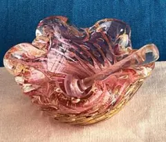 希少ヴィンテージ チェコ製 アートガラス 花瓶 アンドロメダ 19cm 希少ヴィンテージ チェコ製 アートガラス 花瓶 アンドロメダ 19cm