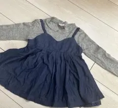 長袖カットソー ジャンパースカート　110cm