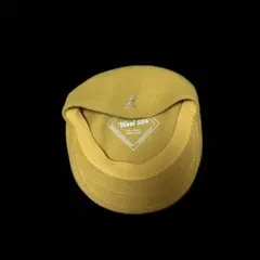 KANGOL カンゴール 黄色 イエロー ハンチング ウール 帽子