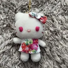 rady☆ハローキティ 花柄マスコット 約10cm ストラップ付き