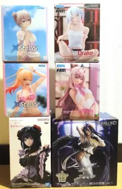 プライズフィギュアまとめ売り 6体