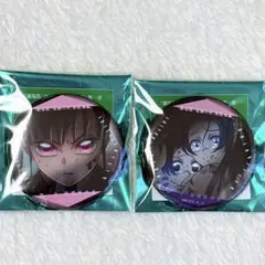 【カナヲ しのぶ カナエ 2点】鬼滅の刃 ものがたる眼差しコレクション缶バッジB