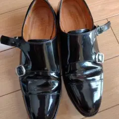 ジャラリンスリワヤ 23cm〜23.5cm ブラック ダブルモンクストラップ