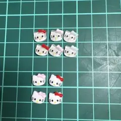ハローキティ ネイルパーツ 10個セット