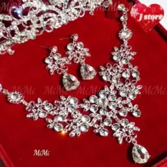 新品ピアス・ネックレス セット