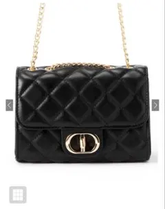 GRL キルティングショルダーバック tr760