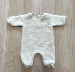 babyGAP ボディオール　もこもこ　白　くま　アウター