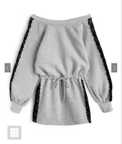 GRLグレー オフショルダー タグ付き新品