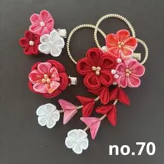 753 七五三 髪飾り　ハンドメイド　和飾り