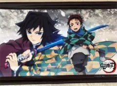 鬼滅の刃　あたりツキ！トレーディング缶バッジ　あたりタペストリー　義勇　炭治郎