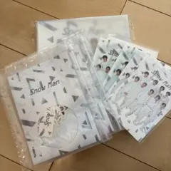 Snow Man 5点セット CD フォトカード クリアファイル