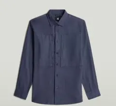【新品】G-Star RAW ダークブルー 長袖シャツ L