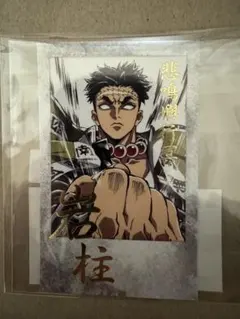 鬼滅の刃 c105 幕間画 webshop 箔押しチェキ風ブロマイド　悲鳴嶼行冥