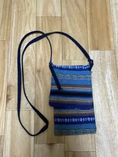 ハンドメイド　スマホショルダー