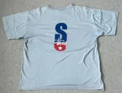 希少！90年代初頭　白タグ　old stussy 【S】Tシャツ　サイズＬ