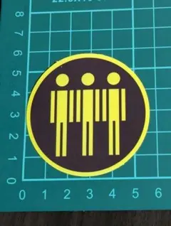 防水ステッカー【K】ロゴステッカー 丸形