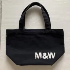 マークスアンドウェブ M&W キャンバストートバッグ ブラックのサムネイル