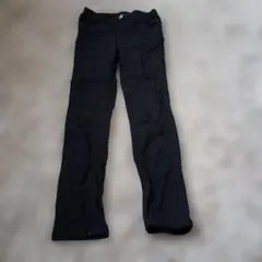 キッズ 黒 スパッツ ボタン付き140㎝