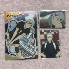【新品未使用】おまけつき♡ ハイキュー プリズムトラベルステッカー 北信介