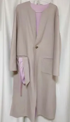 2025年最新】PLST カラー：ベージュ系 ロングコートの人気アイテム