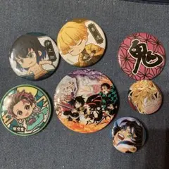 鬼滅の刃 ピンバッジ 7個セット