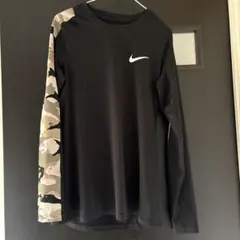 ナイキNikeのトレーニングウェア　L 長袖迷彩　メンズ　※寸法、糸目画像追記