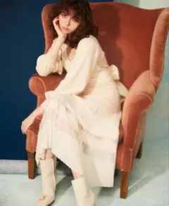 eimy リボンニットワンピース