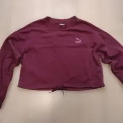 クロップド スウェット