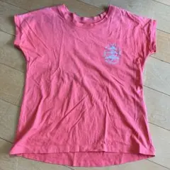 patagonia ピンク Tシャツ S(7-8)