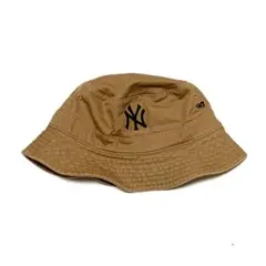 ニューヨーク・ヤンキース 新品 47ブランド コットン バケットハット ブラウン