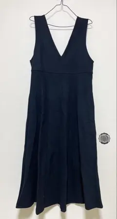 UNIQLO ブラッシュドジャージージャンパースカート　ワンピース