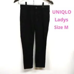 ★ユニクロ　レディース　ウエストゴム　レギンス　スキニーパンツ　ブラック　M