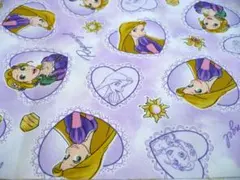 新品・ディズニープリンセス生地１０５✕５０ｃｍ①・キャラクター