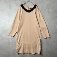 【入手困難】DIESEL ディーゼル レディース【F】ひざ丈ワンピース 襟元装飾