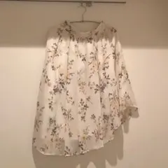 マーキュリーデュオ アシンメトリーフラワースカート