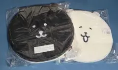 ふわもち！ブラックだらけぬいぐるみくじ D賞 モノクロシートクッション 2個 ふわもち！ブラックだらけぬいぐるみくじ D賞 モノクロ シート