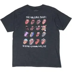 【キムタク着用】ローリングストーンズ 結成50周年 Tシャツ 歴代ベロマーク キムタク着用】ローリングストーンズ 結成50周年 Tシャツ 歴代